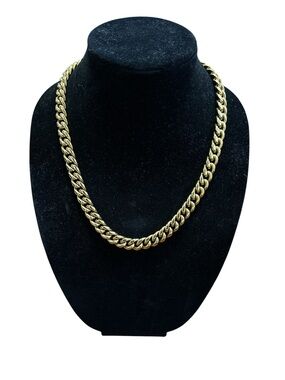 SPCY 8mm Gold Chain Necklace like new 23” long